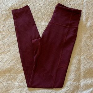 Tek Gear burgundy leggings